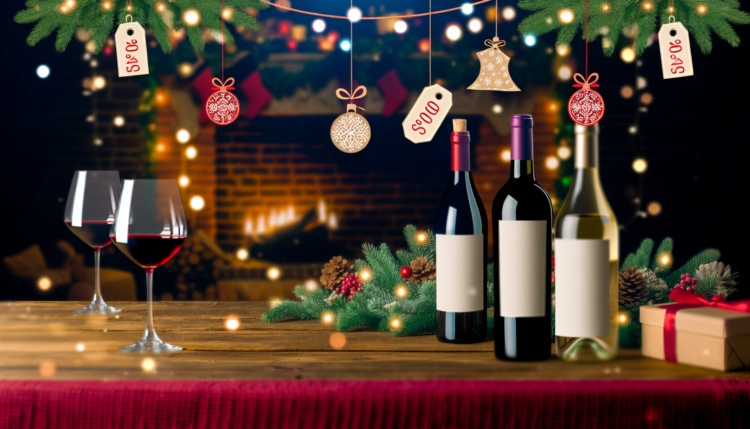 Vinhos para Presentes de Natal na Evino com Desconto